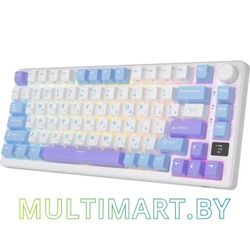 Клавиатура Royal Kludge RK-M75 RGB Taro Milk (RK Brown) картинка 3